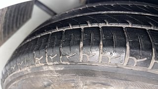 Used 2012 Hyundai Eon [2011-2018] Sportz Petrol Manual tyres LEFT FRONT TYRE TREAD VIEW