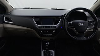 Used 2017 Hyundai Verna [2017-2020] 1.6 VTVT SX (O) AT Petrol Automatic interior DASHBOARD VIEW