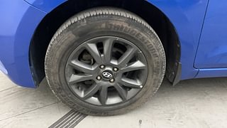 Used 2019 Hyundai Elite i20 [2018-2020] Asta CVT Petrol Automatic tyres LEFT FRONT TYRE RIM VIEW