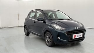 Used 2021 Hyundai Grand i10 Nios Sportz 1.2 Kappa VTVT Petrol Manual exterior RIGHT FRONT CORNER VIEW