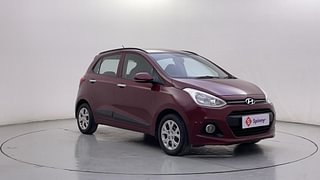 Used 2014 Hyundai Grand i10 [2013-2017] Sportz AT 1.2 Kappa VTVT Petrol Automatic exterior RIGHT FRONT CORNER VIEW