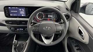 Used 2021 Hyundai Grand i10 Nios Sportz 1.2 Kappa VTVT Petrol Manual interior STEERING VIEW