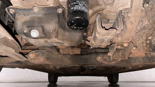 Used 2014 Hyundai Grand i10 [2013-2017] Sportz AT 1.2 Kappa VTVT Petrol Automatic extra FRONT LEFT UNDERBODY VIEW