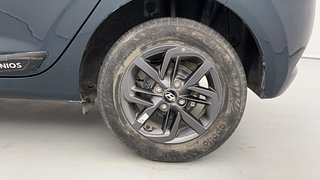 Used 2021 Hyundai Grand i10 Nios Sportz 1.2 Kappa VTVT Petrol Manual tyres LEFT REAR TYRE RIM VIEW