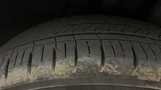 Used 2021 Hyundai Aura SX 1.2 (O) Petrol Petrol Manual tyres LEFT REAR TYRE TREAD VIEW