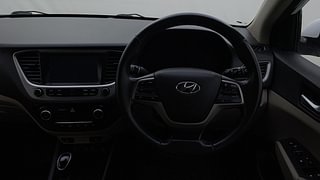 Used 2017 Hyundai Verna [2017-2020] 1.6 VTVT SX (O) AT Petrol Automatic interior MUSIC SYSTEM & AC CONTROL VIEW