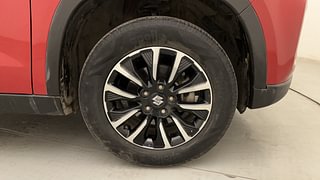 Used 2021 Maruti Suzuki Vitara Brezza [2020-2022] ZXI Plus AT Petrol Automatic tyres RIGHT FRONT TYRE RIM VIEW