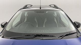 Used 2023 Renault Triber RXZ Dual Tone Petrol Manual exterior FRONT WINDSHIELD VIEW