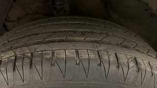 Used 2021 Maruti Suzuki Vitara Brezza [2020-2022] ZXI Plus AT Petrol Automatic tyres LEFT FRONT TYRE TREAD VIEW