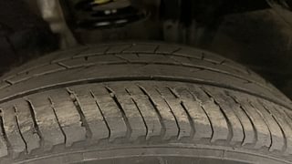 Used 2021 Nissan Magnite XE Petrol Manual tyres LEFT FRONT TYRE TREAD VIEW