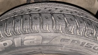Used 2013 Maruti Suzuki A-Star [2012-2014] VXI Petrol Manual tyres RIGHT FRONT TYRE TREAD VIEW