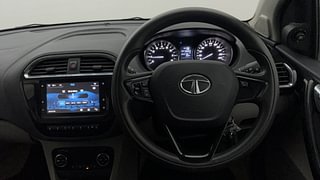Used 2020 Tata Tiago [2018-2020] XZA Plus Dual Tone Roof AMT Petrol Automatic interior STEERING VIEW