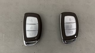Used 2023 Hyundai Aura SX 1.2 Petrol Petrol Manual extra CAR KEY VIEW