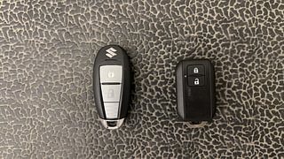 Used 2021 Maruti Suzuki Vitara Brezza [2020-2022] ZXI Plus AT Petrol Automatic extra CAR KEY VIEW