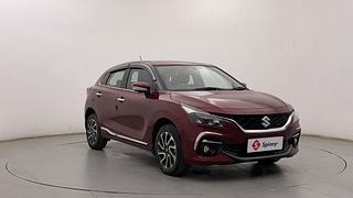 Used 2022 Maruti Suzuki Baleno Alpha Petrol Petrol Manual exterior RIGHT FRONT CORNER VIEW