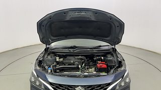 Used 2022 Maruti Suzuki Baleno Alpha AT Petrol Petrol Automatic engine ENGINE & BONNET OPEN FRONT VIEW