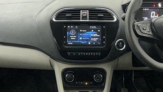 Used 2022 Tata Tigor Revotron XZ+ CNG Petrol+cng Manual interior MUSIC SYSTEM & AC CONTROL VIEW