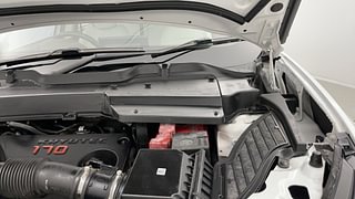Used 2024 Tata Safari ACCOMPLISHED PLUS 7S DUAL TONE AT Diesel Automatic engine ENGINE LEFT SIDE HINGE & APRON VIEW