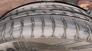 Used 2014 Hyundai Grand i10 [2013-2017] Sportz AT 1.2 Kappa VTVT Petrol Automatic tyres LEFT REAR TYRE TREAD VIEW