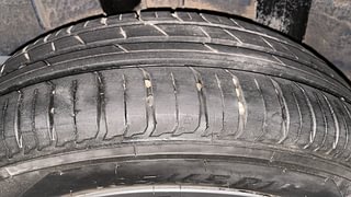 Used 2022 Renault Triber RXZ AMT Petrol Automatic tyres RIGHT REAR TYRE TREAD VIEW
