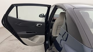 Used 2023 Hyundai Aura SX 1.2 Petrol Petrol Manual interior LEFT REAR DOOR OPEN VIEW