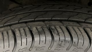 Used 2024 Honda Amaze 1.2 VX CVT i-VTEC Petrol Automatic tyres LEFT FRONT TYRE TREAD VIEW