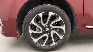 Used 2022 Maruti Suzuki Baleno Alpha Petrol Petrol Manual tyres LEFT FRONT TYRE RIM VIEW
