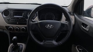 Used 2014 Hyundai Grand i10 [2013-2017] Sportz AT 1.2 Kappa VTVT Petrol Automatic interior STEERING VIEW