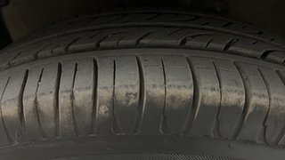 Used 2015 Maruti Suzuki Celerio ZXI Petrol Manual tyres LEFT FRONT TYRE TREAD VIEW