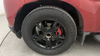 Used 2018 Mahindra Scorpio [2017-2020] S5 Diesel Manual tyres LEFT FRONT TYRE RIM VIEW