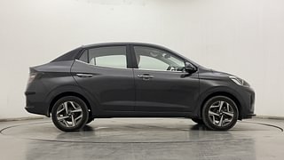 Used 2021 Hyundai Aura SX 1.2 (O) Petrol Petrol Manual exterior RIGHT SIDE VIEW