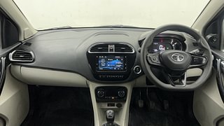 Used 2022 Tata Tigor Revotron XZ+ CNG Petrol+cng Manual interior DASHBOARD VIEW
