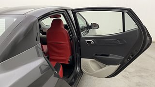 Used 2021 Hyundai Aura SX 1.2 (O) Petrol Petrol Manual interior RIGHT REAR DOOR OPEN VIEW