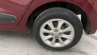 Used 2015 Hyundai Grand i10 Asta AT 1.2 Kappa VTVT Petrol Automatic tyres LEFT REAR TYRE RIM VIEW