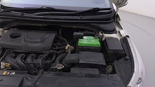 Used 2017 Hyundai Verna [2017-2020] 1.6 VTVT SX (O) AT Petrol Automatic engine ENGINE LEFT SIDE HINGE & APRON VIEW