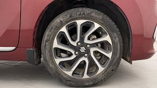 Used 2022 Maruti Suzuki Baleno Alpha Petrol Petrol Manual tyres RIGHT FRONT TYRE RIM VIEW