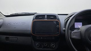 Used 2019 Renault Kwid CLIMBER 1.0 Opt Petrol Manual interior MUSIC SYSTEM & AC CONTROL VIEW