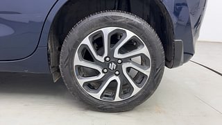 Used 2022 Maruti Suzuki Baleno Alpha AT Petrol Petrol Automatic tyres LEFT REAR TYRE RIM VIEW