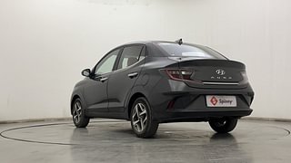 Used 2021 Hyundai Aura SX 1.2 (O) Petrol Petrol Manual exterior LEFT REAR CORNER VIEW