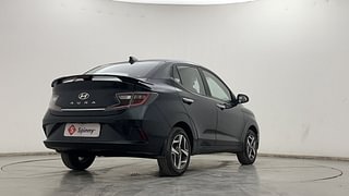 Used 2023 Hyundai Aura SX 1.2 Petrol Petrol Manual exterior RIGHT REAR CORNER VIEW