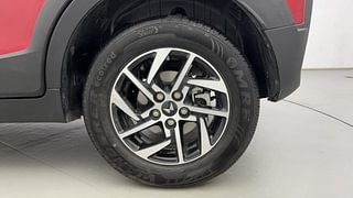 Used 2024 mahindra 3XO AX5L 1.2L Petrol AT Petrol Automatic tyres LEFT REAR TYRE RIM VIEW