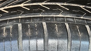 Used 2015 Hyundai Grand i10 Sportz 1.2 Kappa VTVT Petrol Manual tyres LEFT REAR TYRE TREAD VIEW
