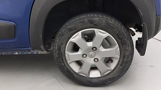 Used 2018 Renault Kwid [2017-2019] CLIMBER 1.0 AMT Petrol Automatic tyres LEFT REAR TYRE RIM VIEW