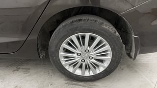 Used 2022 honda City V 5th Gen Petrol Manual tyres LEFT REAR TYRE RIM VIEW