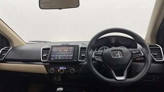 Used 2022 honda City V 5th Gen Petrol Manual interior DASHBOARD VIEW