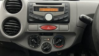 Used 2011 Toyota Etios [2010-2017] G Petrol Manual interior MUSIC SYSTEM & AC CONTROL VIEW