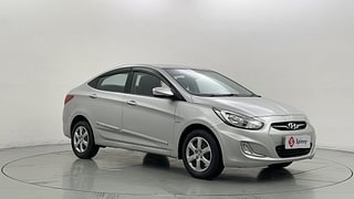 Used 2014 Hyundai Verna [2011-2015] Fluidic 1.4 VTVT Petrol Manual exterior RIGHT FRONT CORNER VIEW