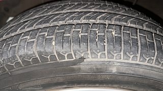 Used 2022 Hyundai New Santro 1.1 Sportz AMT Petrol Automatic tyres LEFT FRONT TYRE TREAD VIEW