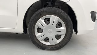 Used 2016 Maruti Suzuki Wagon R 1.0 [2015-2019] VXI AMT Petrol Automatic tyres RIGHT FRONT TYRE RIM VIEW