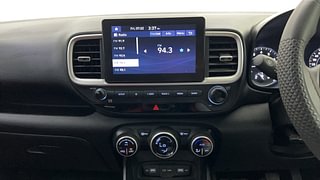 Used 2021 Hyundai Venue [2019-2022] SX 1.0  Turbo iMT Petrol Manual interior MUSIC SYSTEM & AC CONTROL VIEW